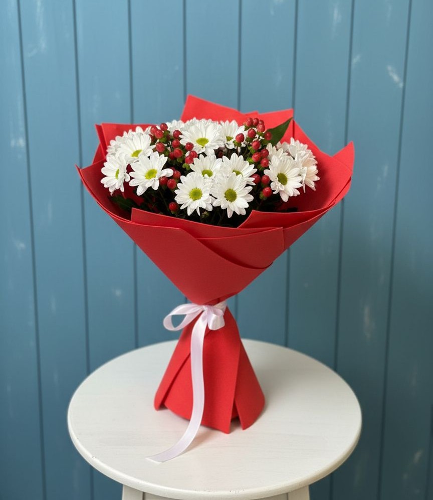 Букет цветов из: Хризантемы в Нехаевской