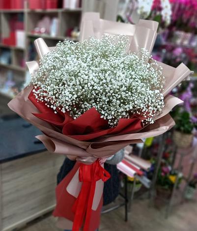 Букет цветов из: Гипсофила в Нехаевской