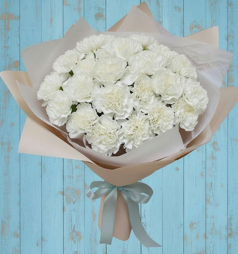 Букет цветов из: Гвоздики в Нехаевской