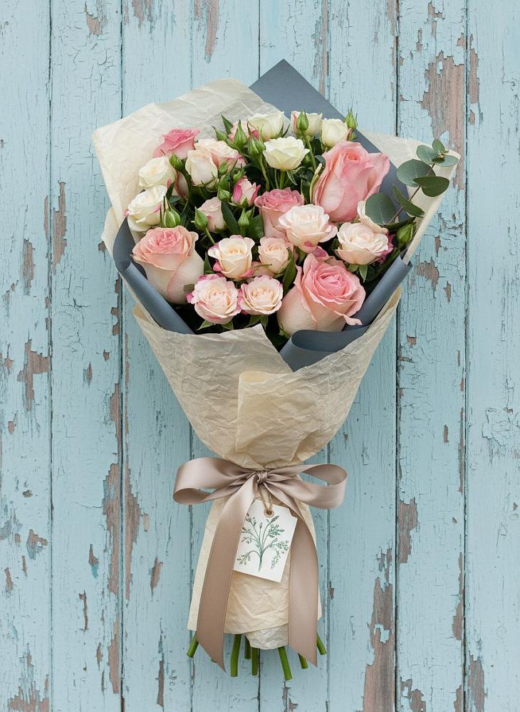 Букет цветов из: Розы в Нехаевской