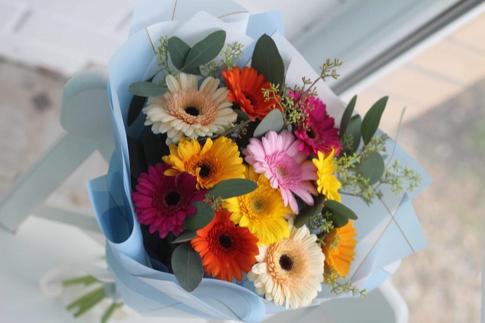 Букет цветов из: Герберы в Нехаевской