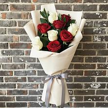 Букет цветов из:  Розы в Нехаевской
