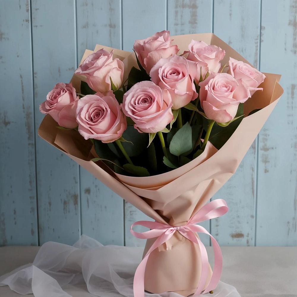 Букет цветов из: Розы в Нехаевской