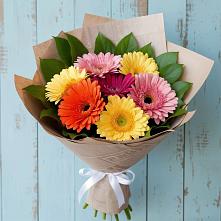 Букет цветов из:  Герберы #REPLACE_PRED# Нехаевской
