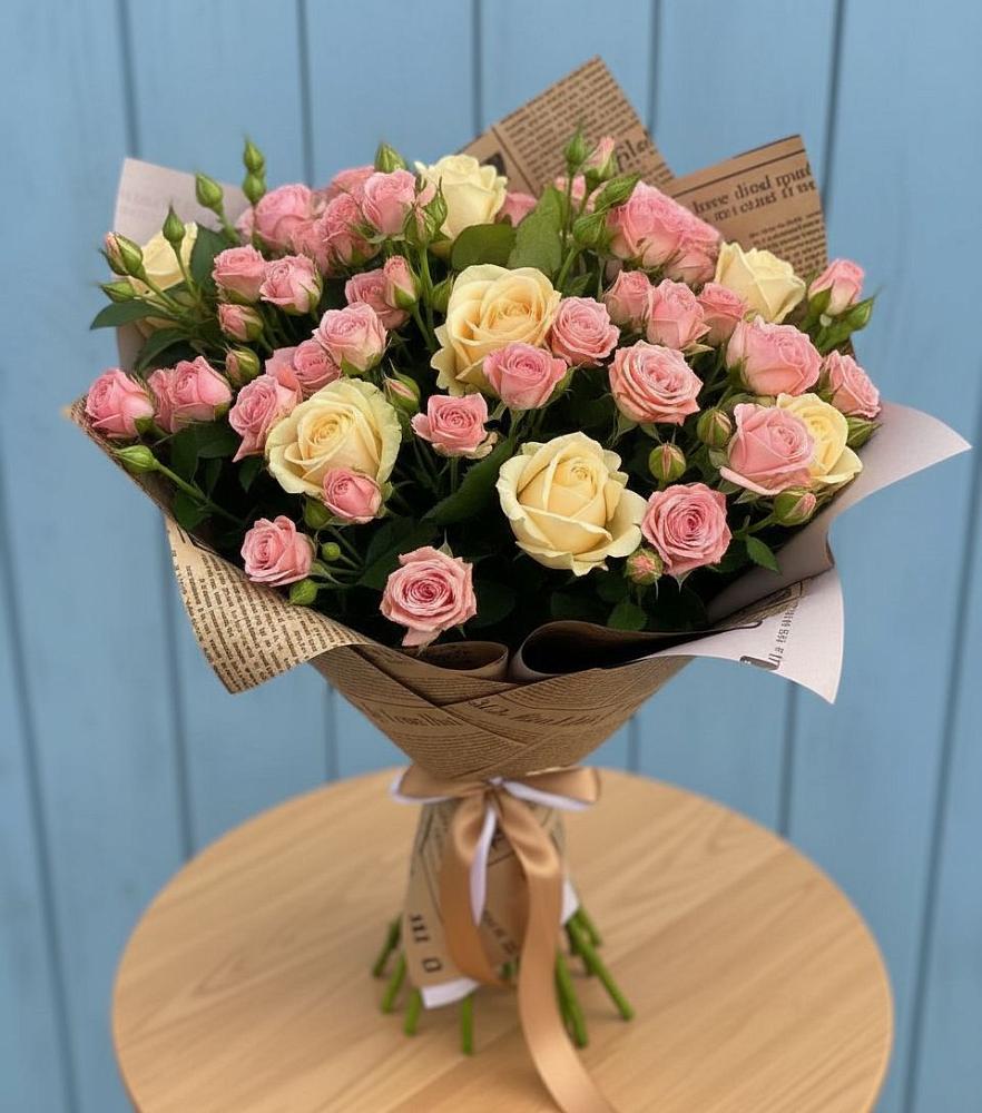 Букет цветов из: Розы в Нехаевской