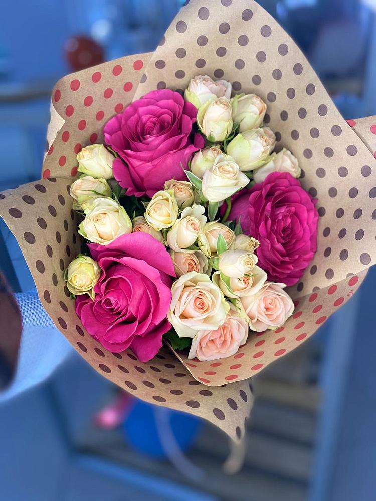 Букет цветов из: Розы в Нехаевской