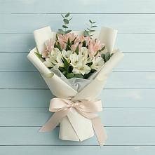 Букет цветов из:  Альстромерии в Нехаевской