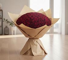 Букет 101 Красная роза в Нехаевской