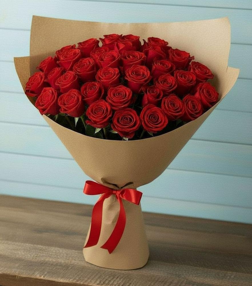 Букет Красные розы Милано в Нехаевской