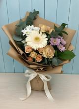 Букет цветов из:  Герберы и Хризантемы в Нехаевской