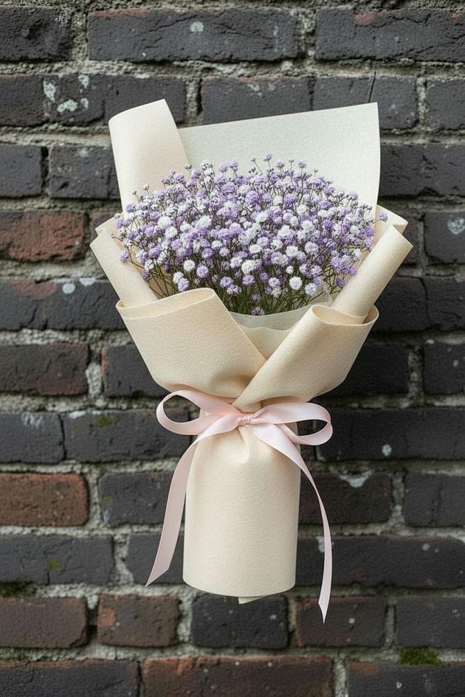 Букет цветов из: Гипсофила в Нехаевской