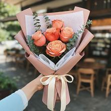 Букет цветов из:  Розы в Нехаевской