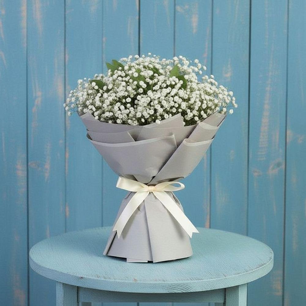 Букет цветов из: Гипсофила в Нехаевской