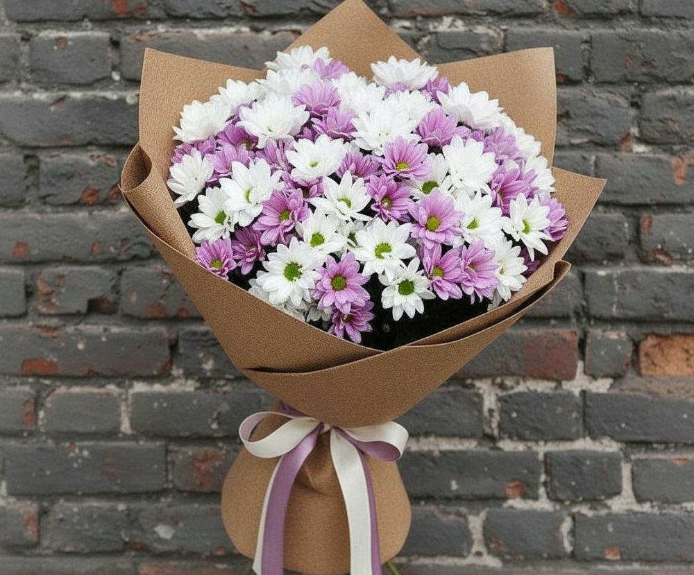 Букет цветов из: Хризантемы в Нехаевской