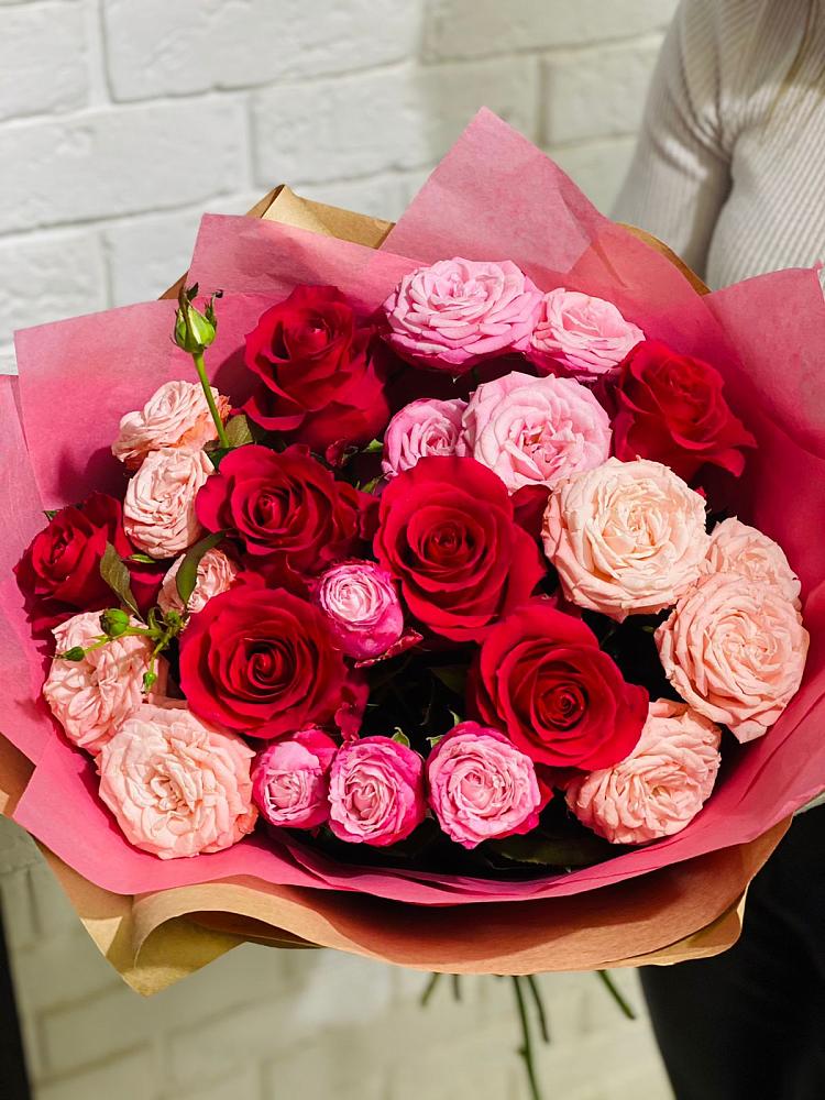 Букет цветов из: Розы в Нехаевской