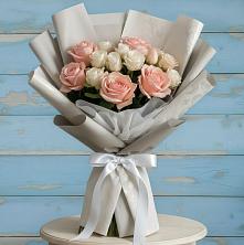 Букет цветов из:  Розы в Нехаевской