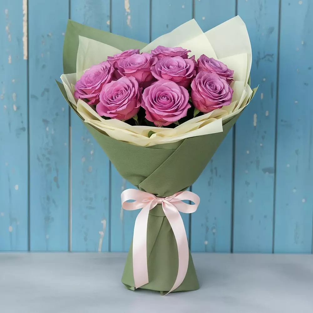 Букет Розы Фёрст Леди в Нехаевской