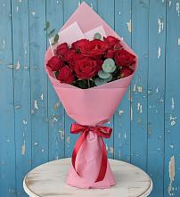 Букет цветов из:  Розы в Нехаевской