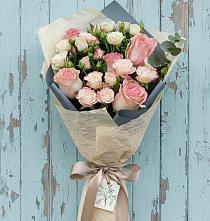 Букет цветов из:  Розы в Нехаевской