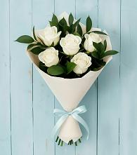 Букет цветов из:  Розы в Нехаевской