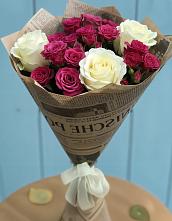 Букет цветов из:  Розы в Нехаевской