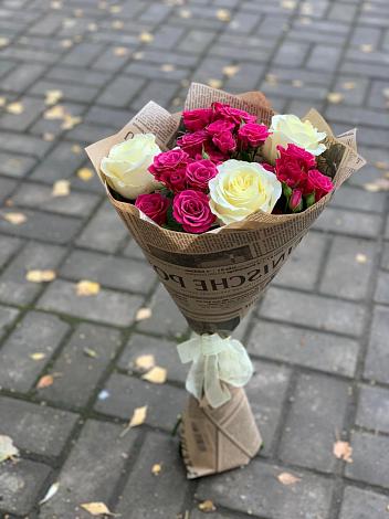 Букет цветов из: Розы в Нехаевской