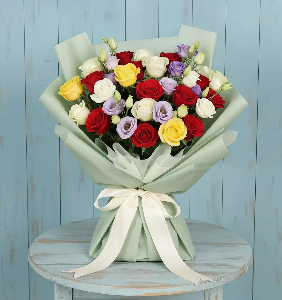 Букет цветов из: Розы в Нехаевской