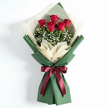 Букет цветов из:  Розы в Нехаевской
