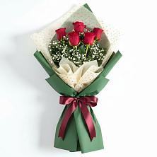 Букет цветов из:  Розы в Нехаевской
