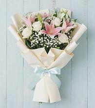 Букет цветов из:  Лилии в Нехаевской