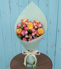 Букет цветов из:  Розы в Нехаевской